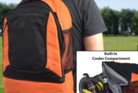 Backpack With Built In Cooler Compartment - Perfect For Toting Cold ... Ottoman with built-in cooler compartment