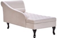 Velvet chaise lounge with adjustable headrest